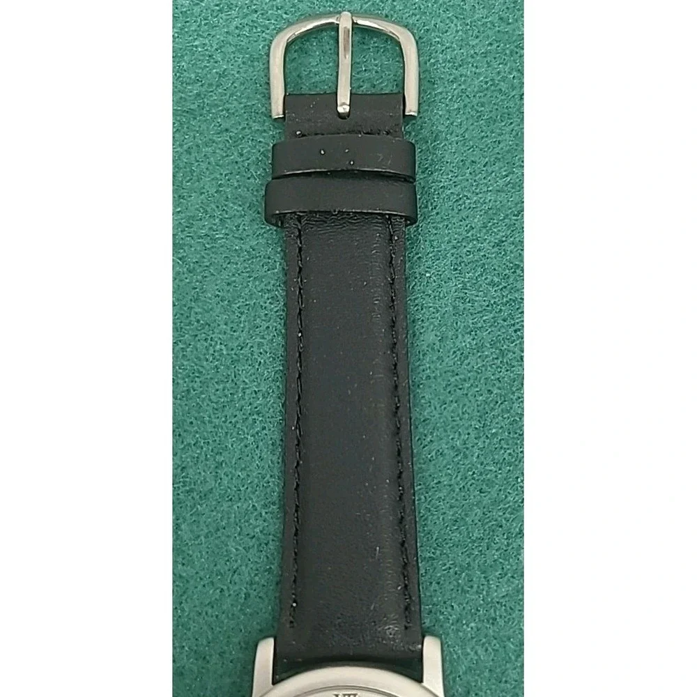 NTEU TEPAC President Circle Watch Genuine‎ Leather Watchband
